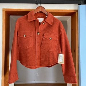 The Ganna™ Cropped Shirt Jacket